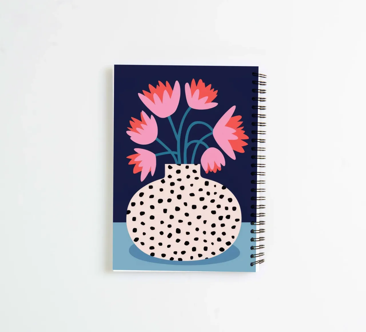 Gepunktete Tulpe Gelassenheit Ringbuch von Terra Tone