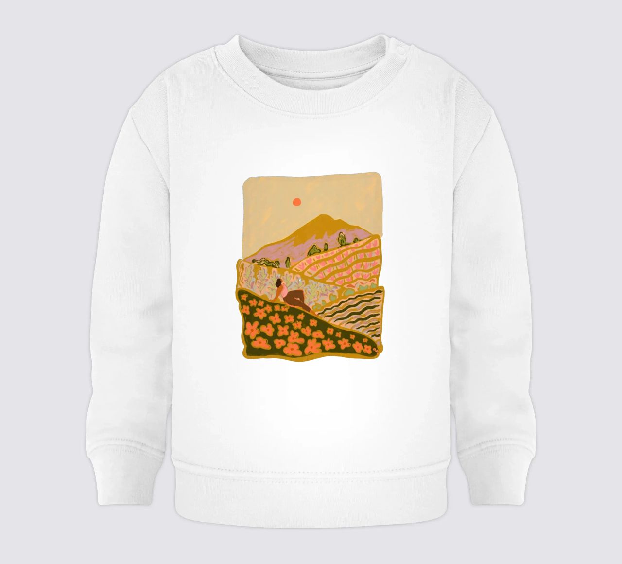 Autumn Field felpa neonato da Arty Guava
