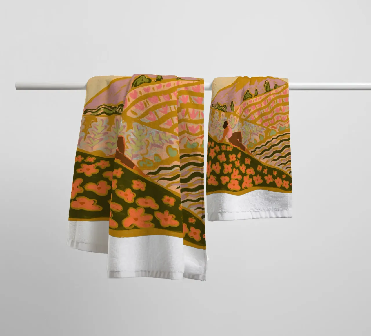 Autumn Field asciugamano da bagno da Arty Guava