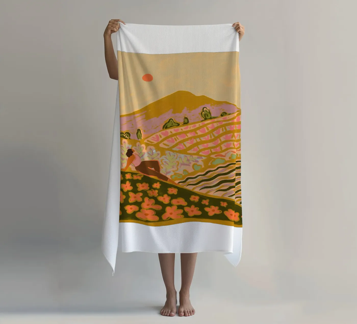 Autumn Field telo mare da Arty Guava