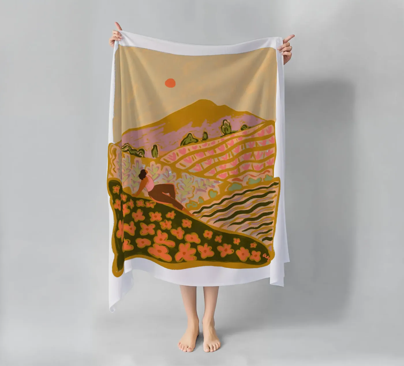 Autumn Field telo mare da Arty Guava