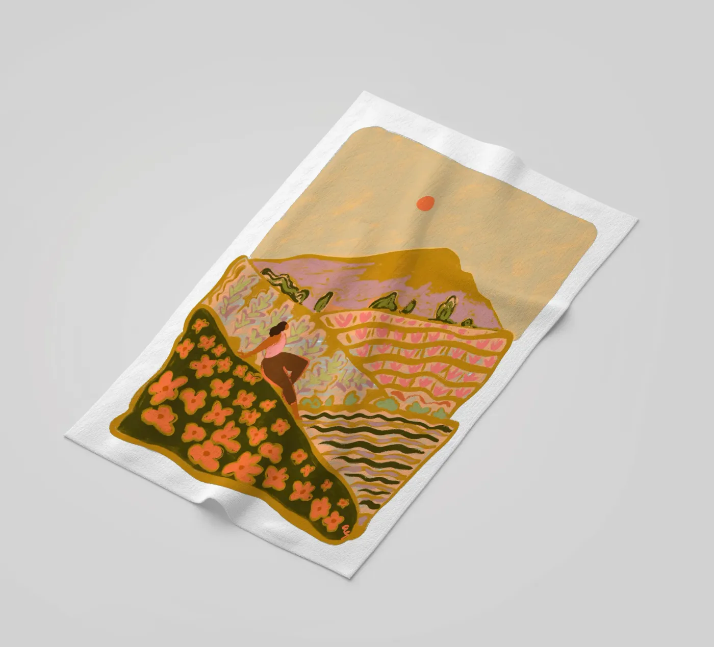 Autumn Field telo mare da Arty Guava