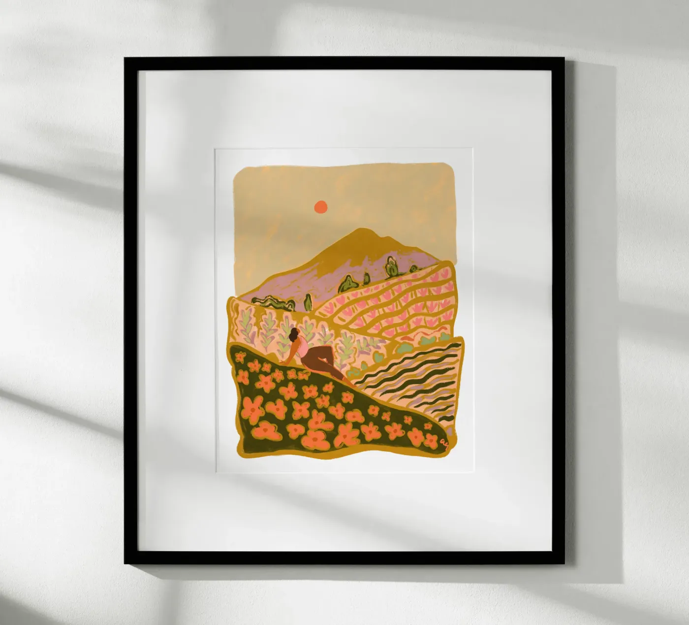 Autumn Field poster da Arty Guava
