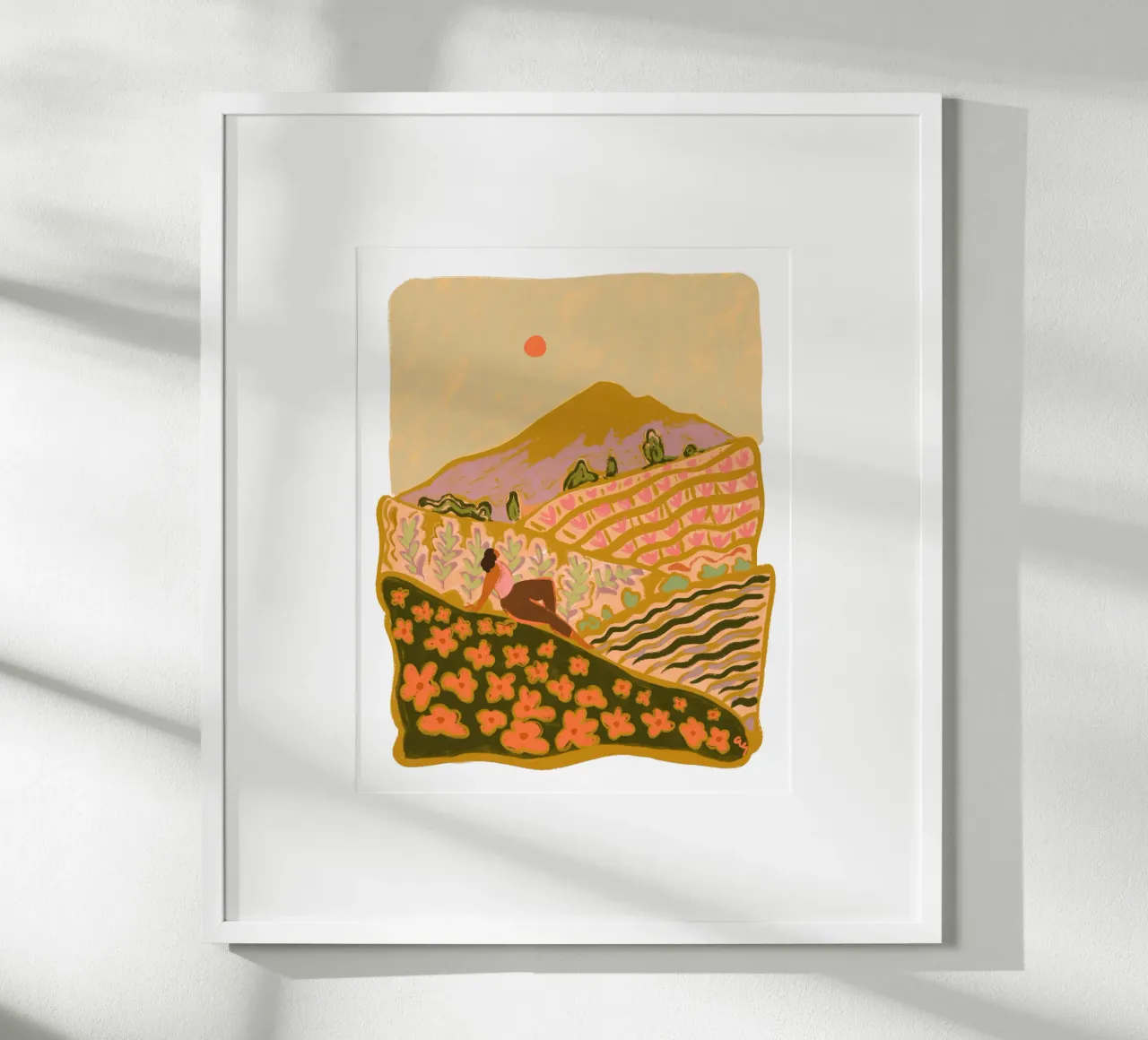 Autumn Field poster de Arty Guava