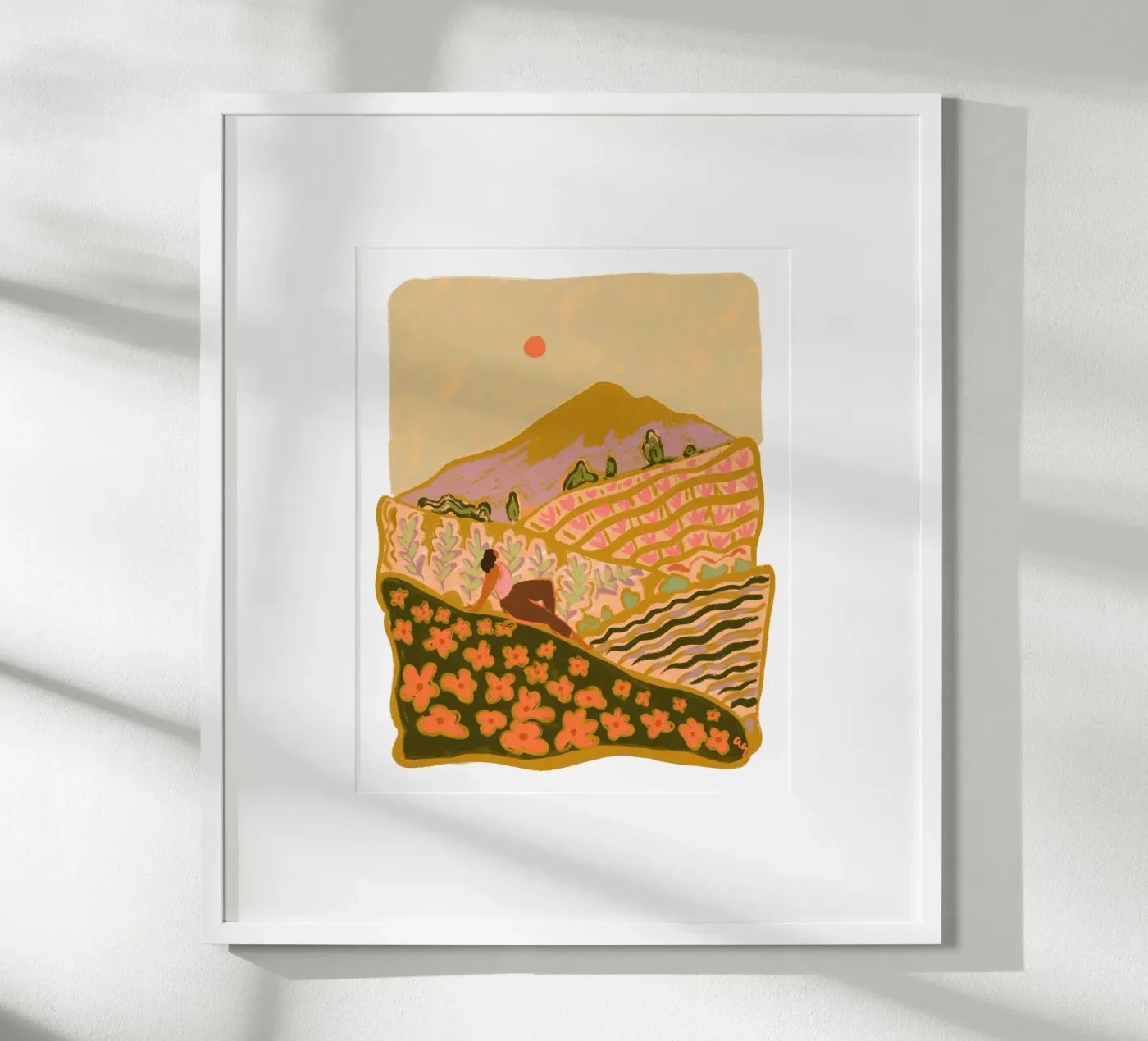 Autumn Field poster da Arty Guava