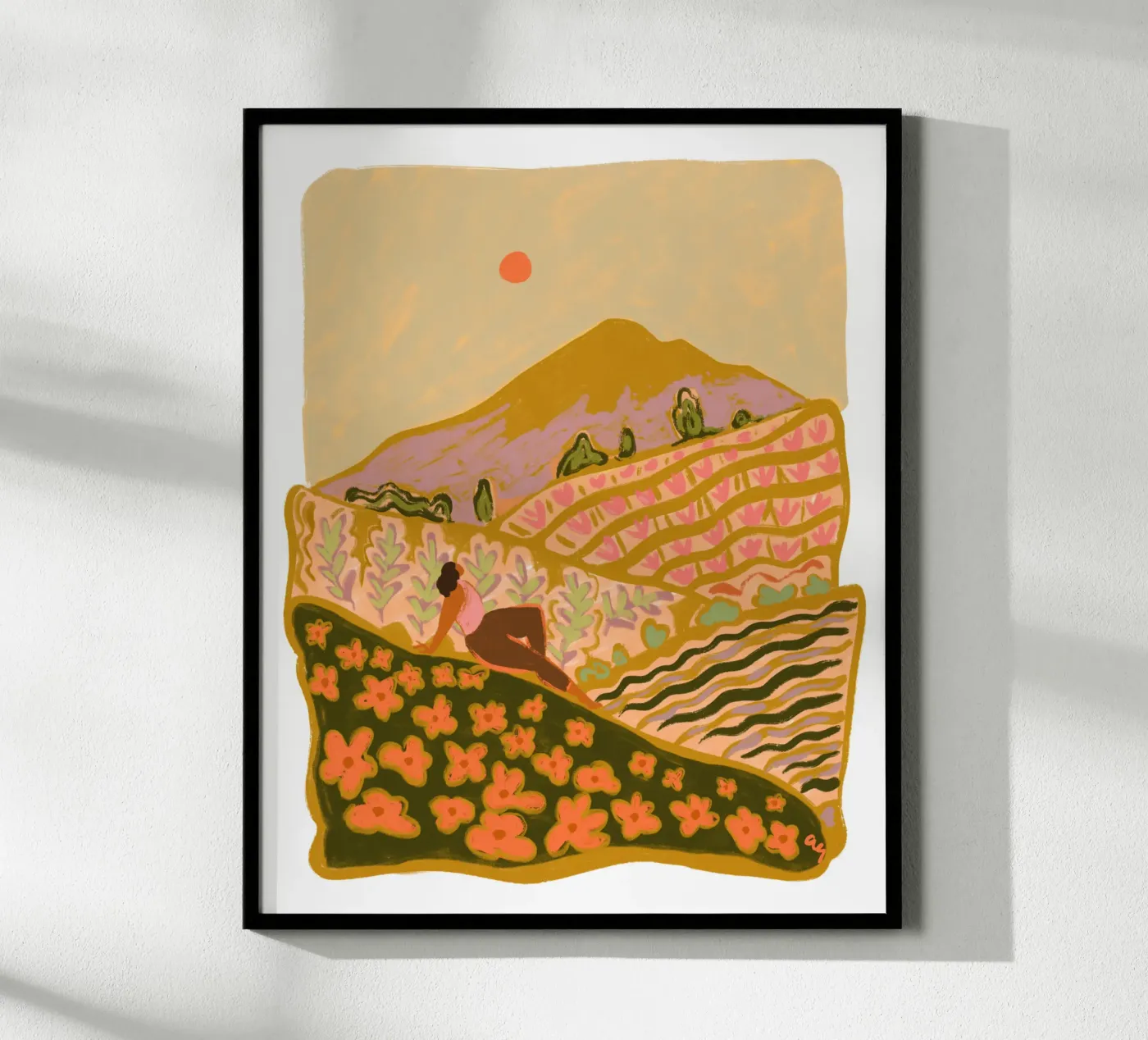 Autumn Field poster da Arty Guava