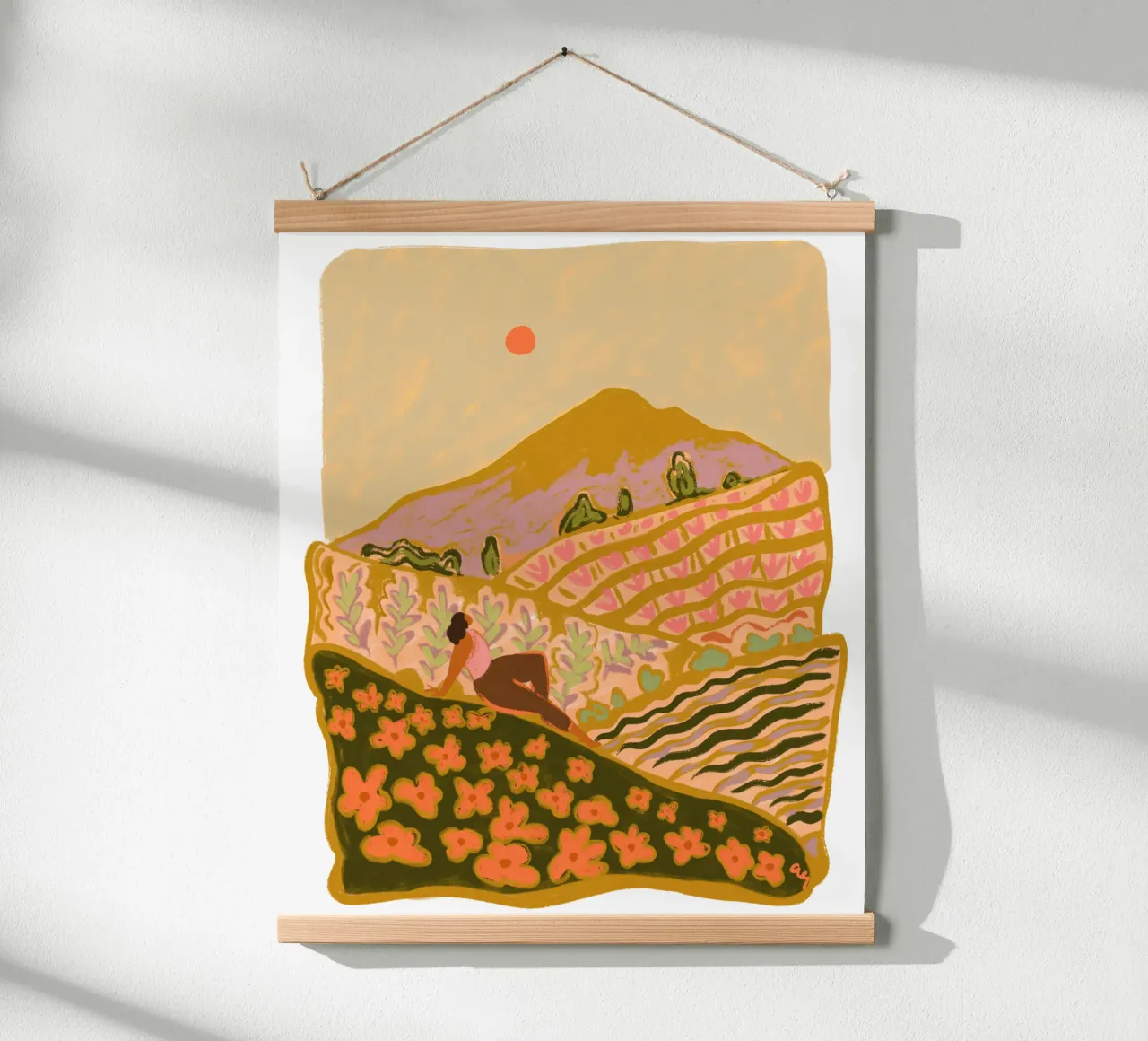 Autumn Field poster de Arty Guava
