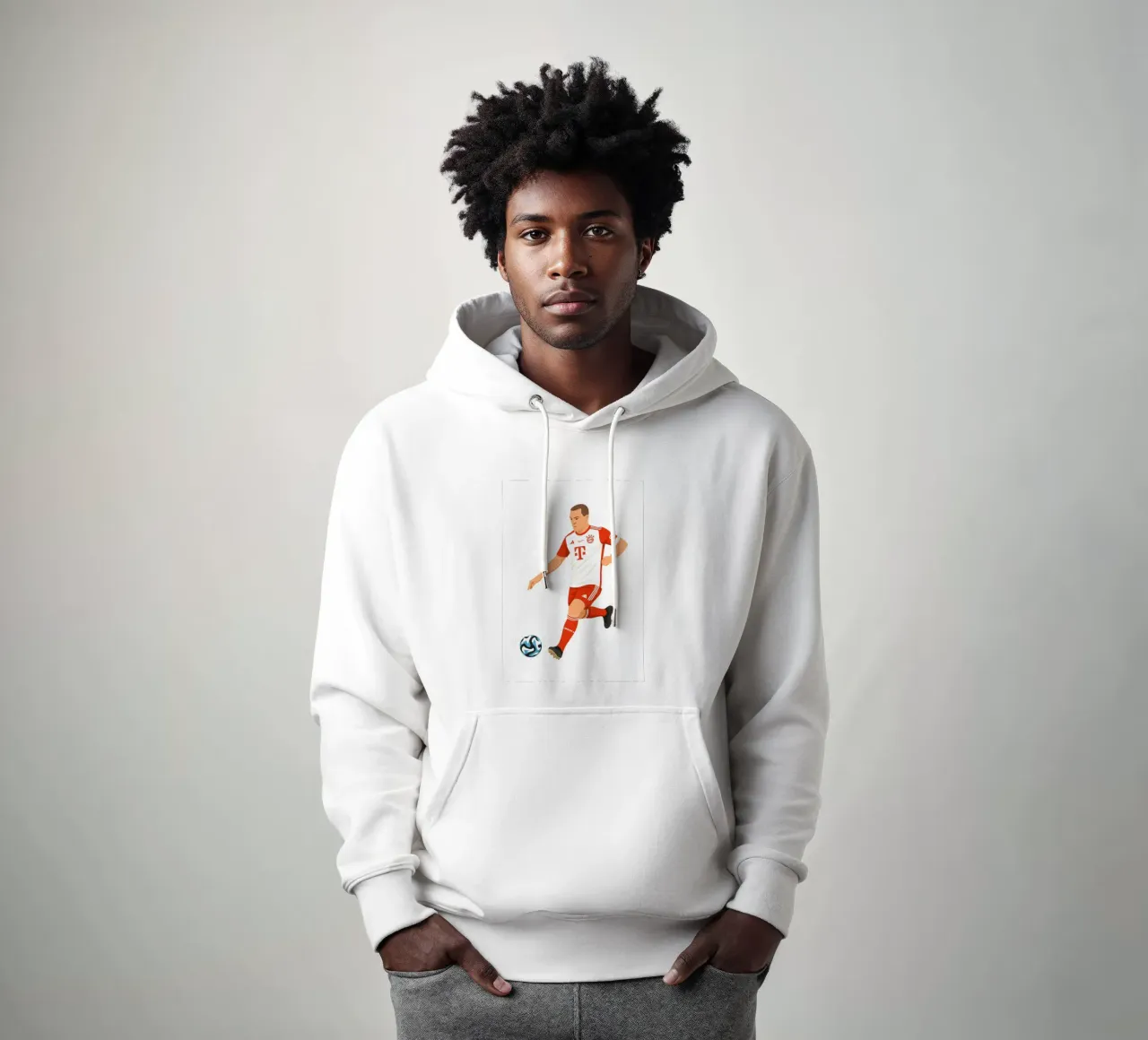 Joshua Kimmich Minimalist hoodie by MoviesArt