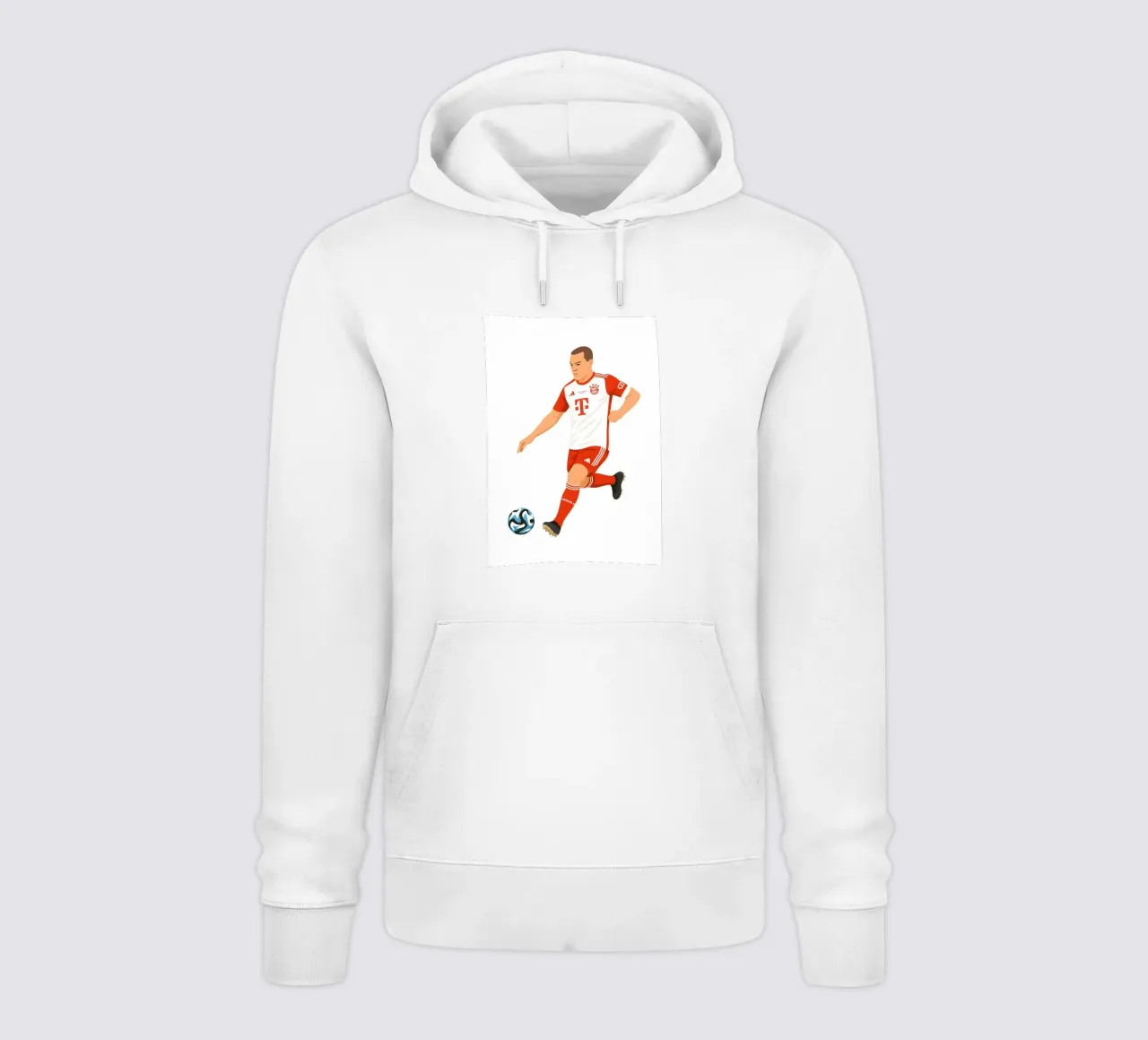 Joshua Kimmich Minimalist felpa con cappuccio da MoviesArt