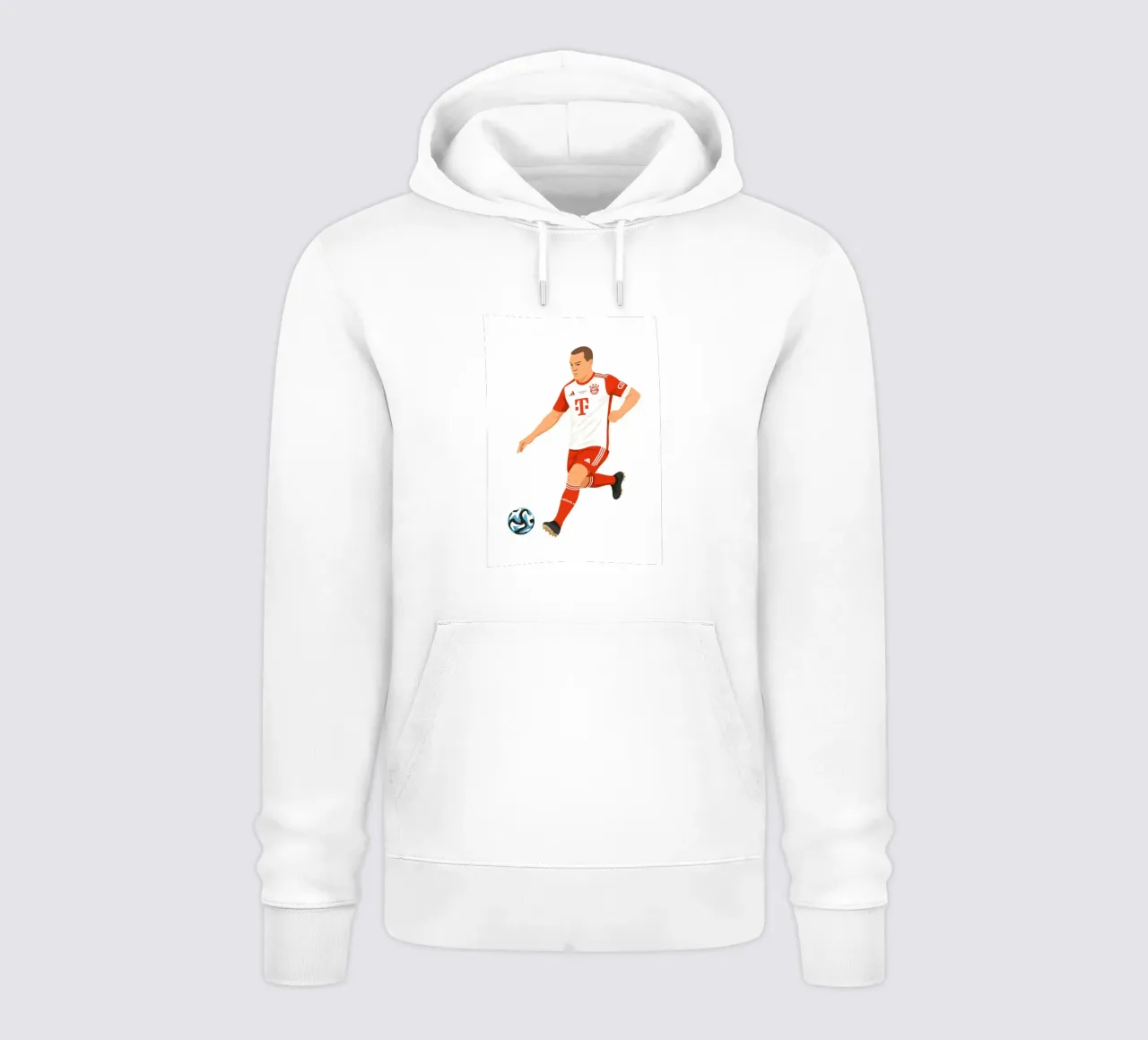 Joshua Kimmich Minimalist felpa con cappuccio da MoviesArt