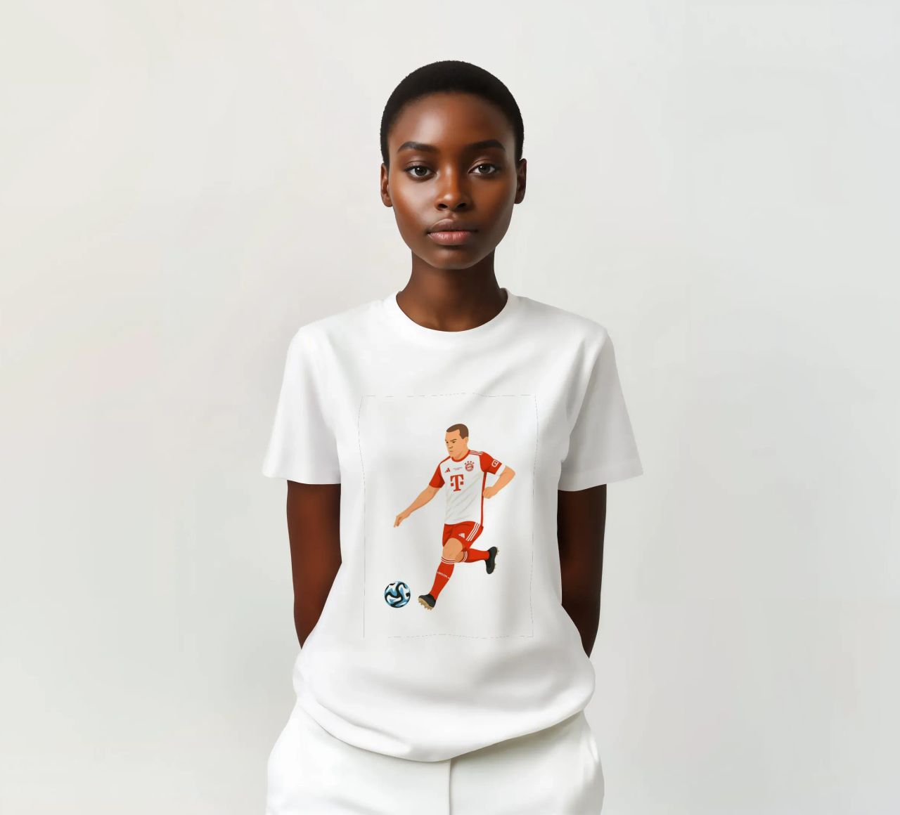 Joshua Kimmich Minimalist t-shirt da MoviesArt