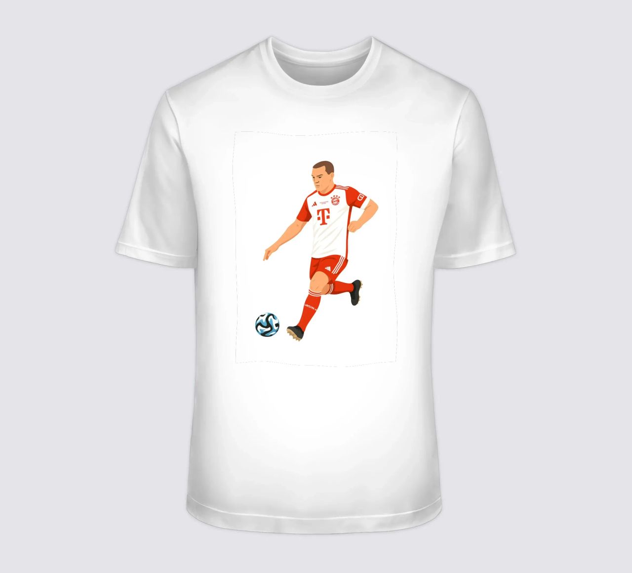 Joshua Kimmich Minimalist t-shirt da MoviesArt
