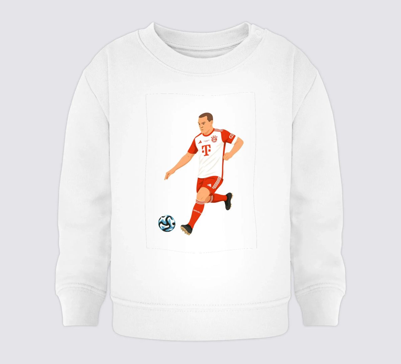 Joshua Kimmich Minimalist felpa neonato da MoviesArt