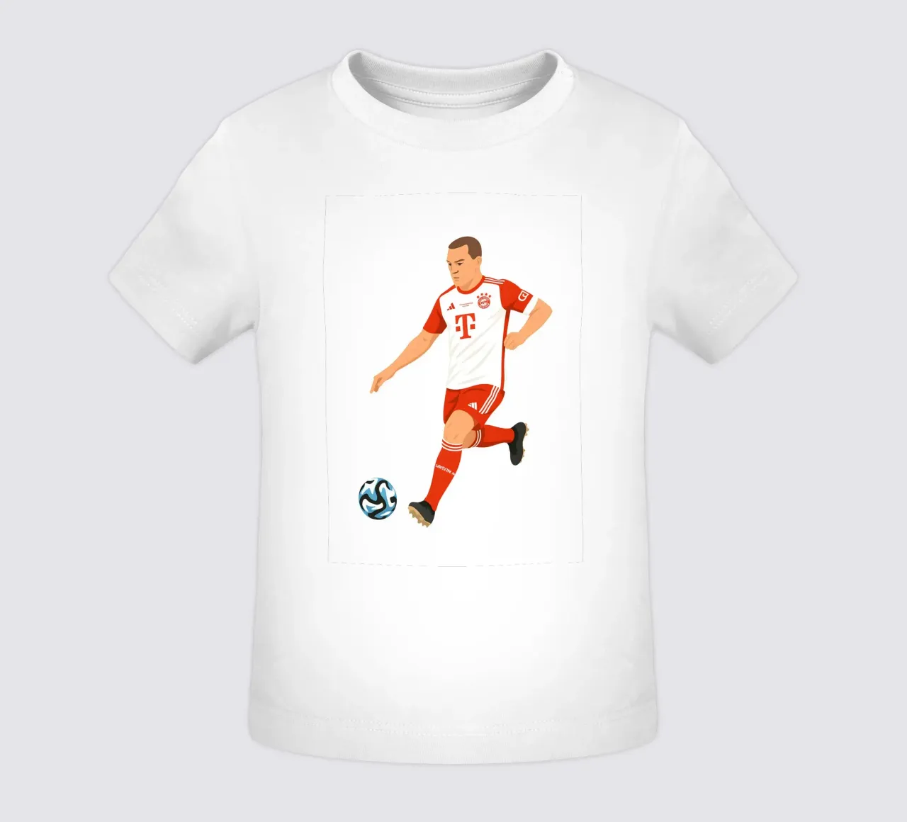 Joshua Kimmich Minimalist maglietta neonato da MoviesArt