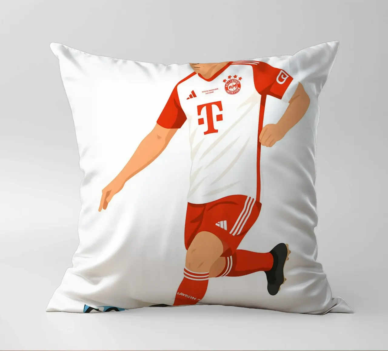 Joshua Kimmich Minimalist cuscino da MoviesArt