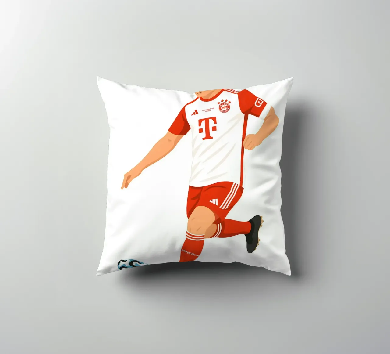 Joshua Kimmich Minimalist cuscino da MoviesArt