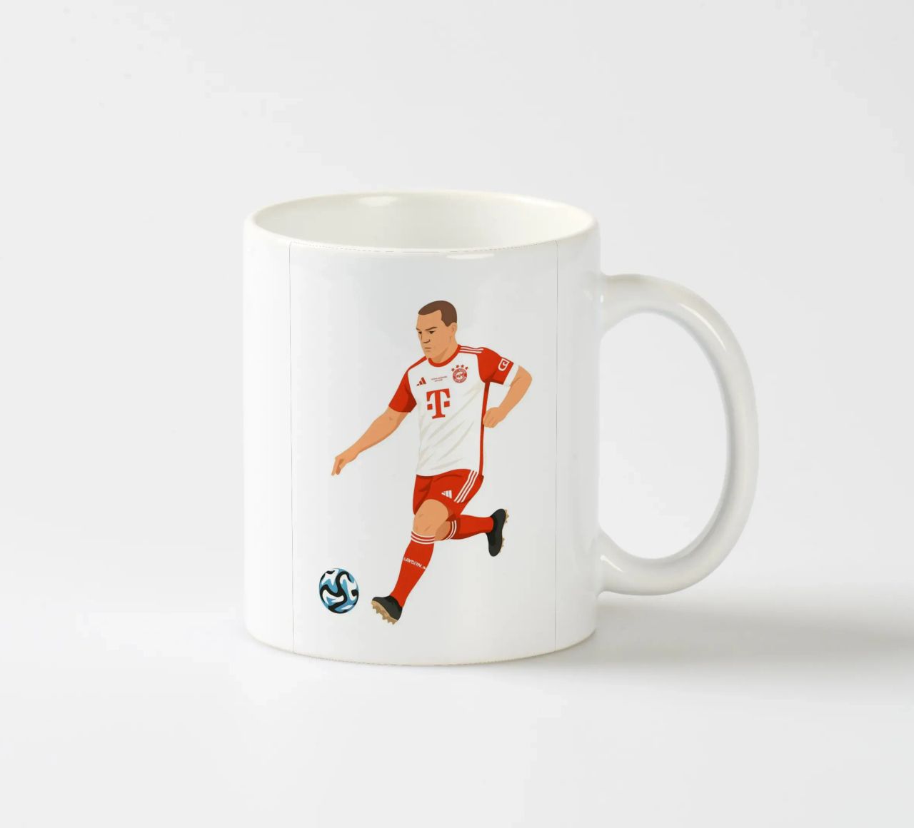 Joshua Kimmich Minimalist tazza in ceramica da MoviesArt