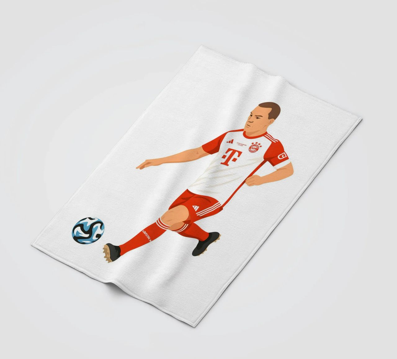 Joshua Kimmich Minimalist coperta in pile da MoviesArt
