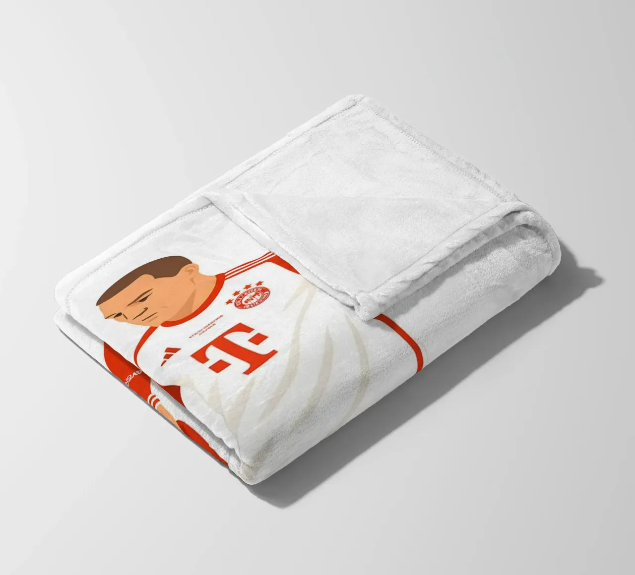 Joshua Kimmich Minimalist coperta in pile da MoviesArt