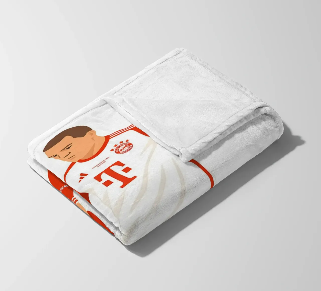 Joshua Kimmich Minimalist coperta in pile da MoviesArt