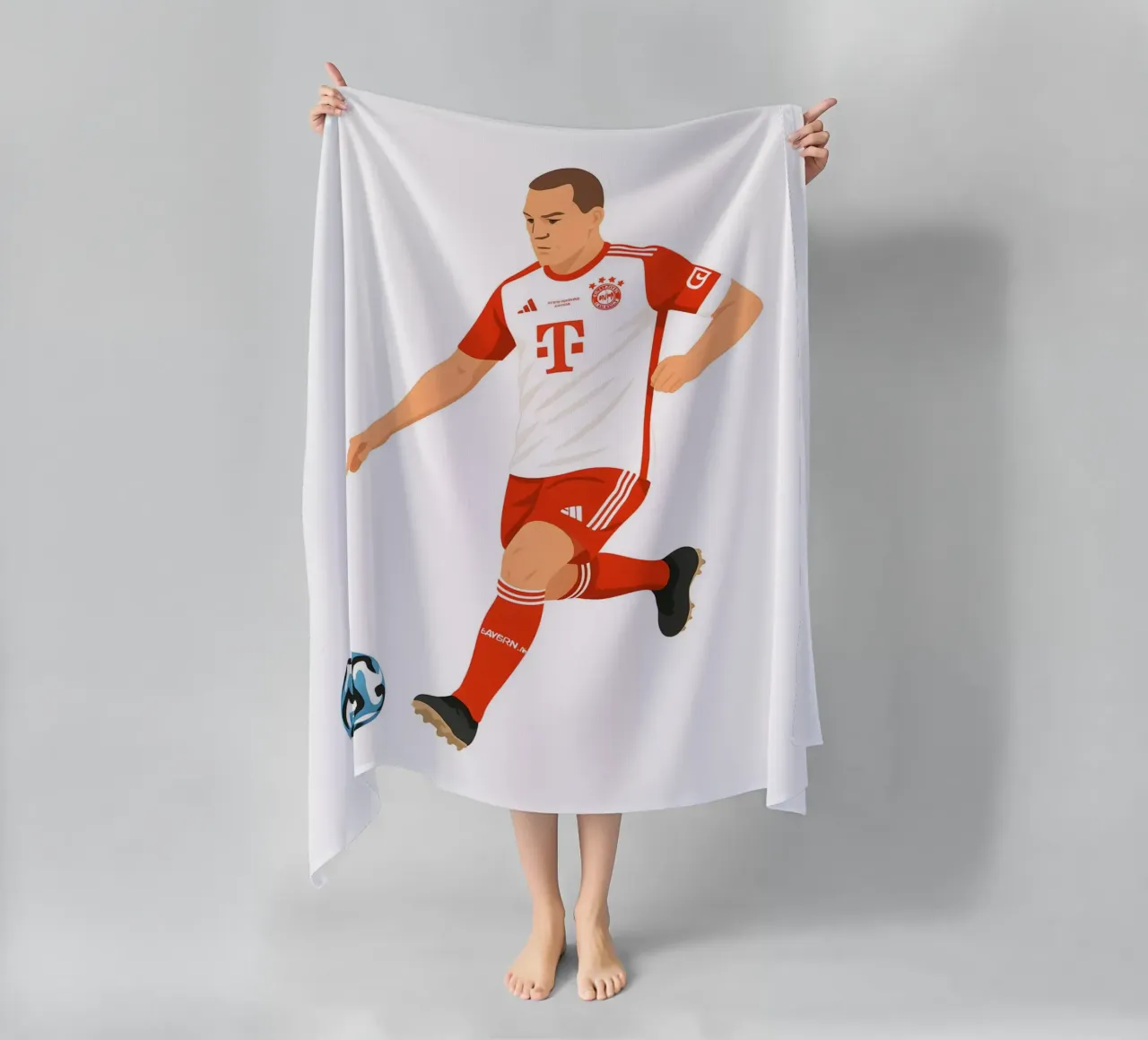 Joshua Kimmich Minimalist telo mare da MoviesArt