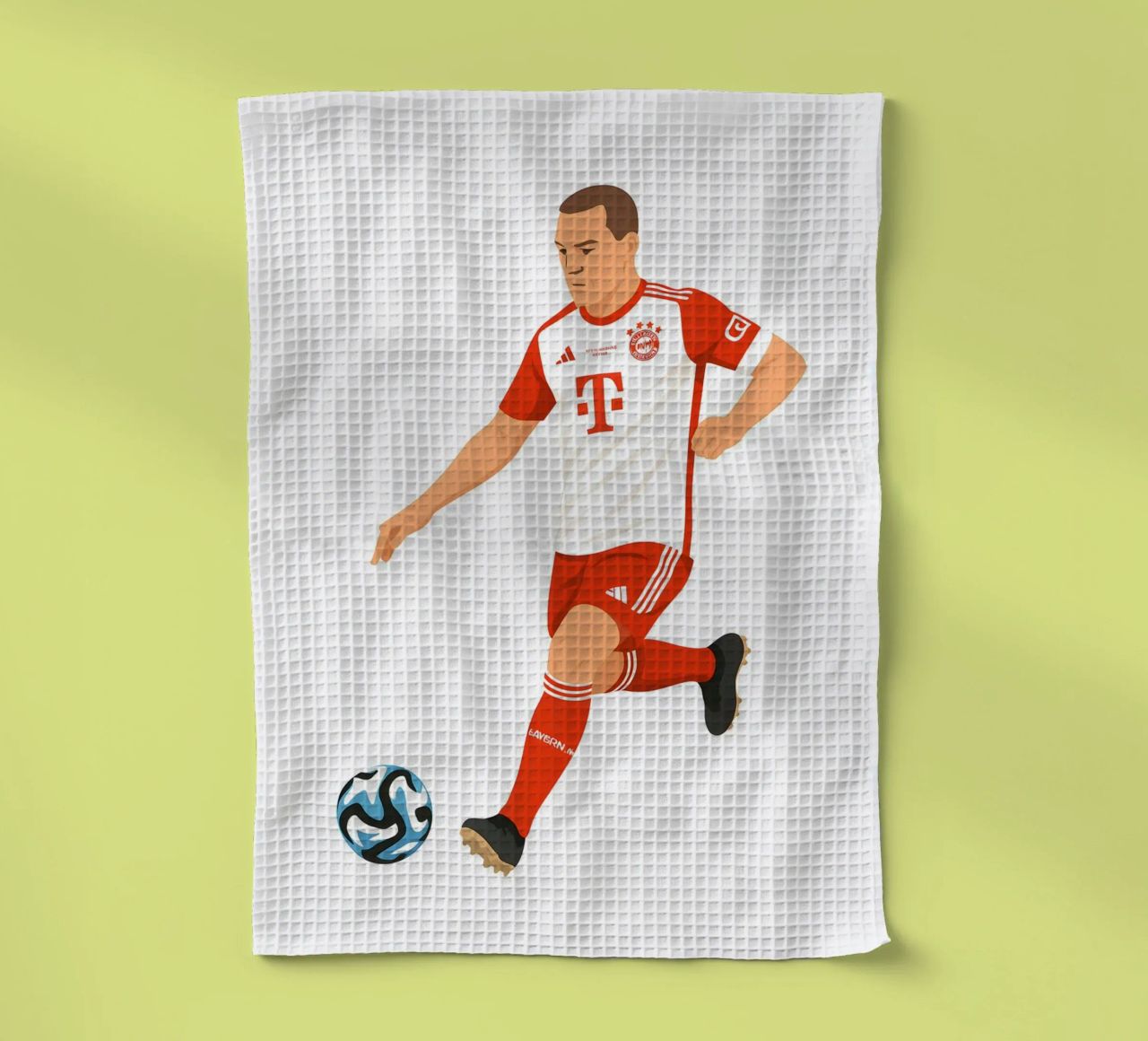 Joshua Kimmich Minimalist torchon de MoviesArt