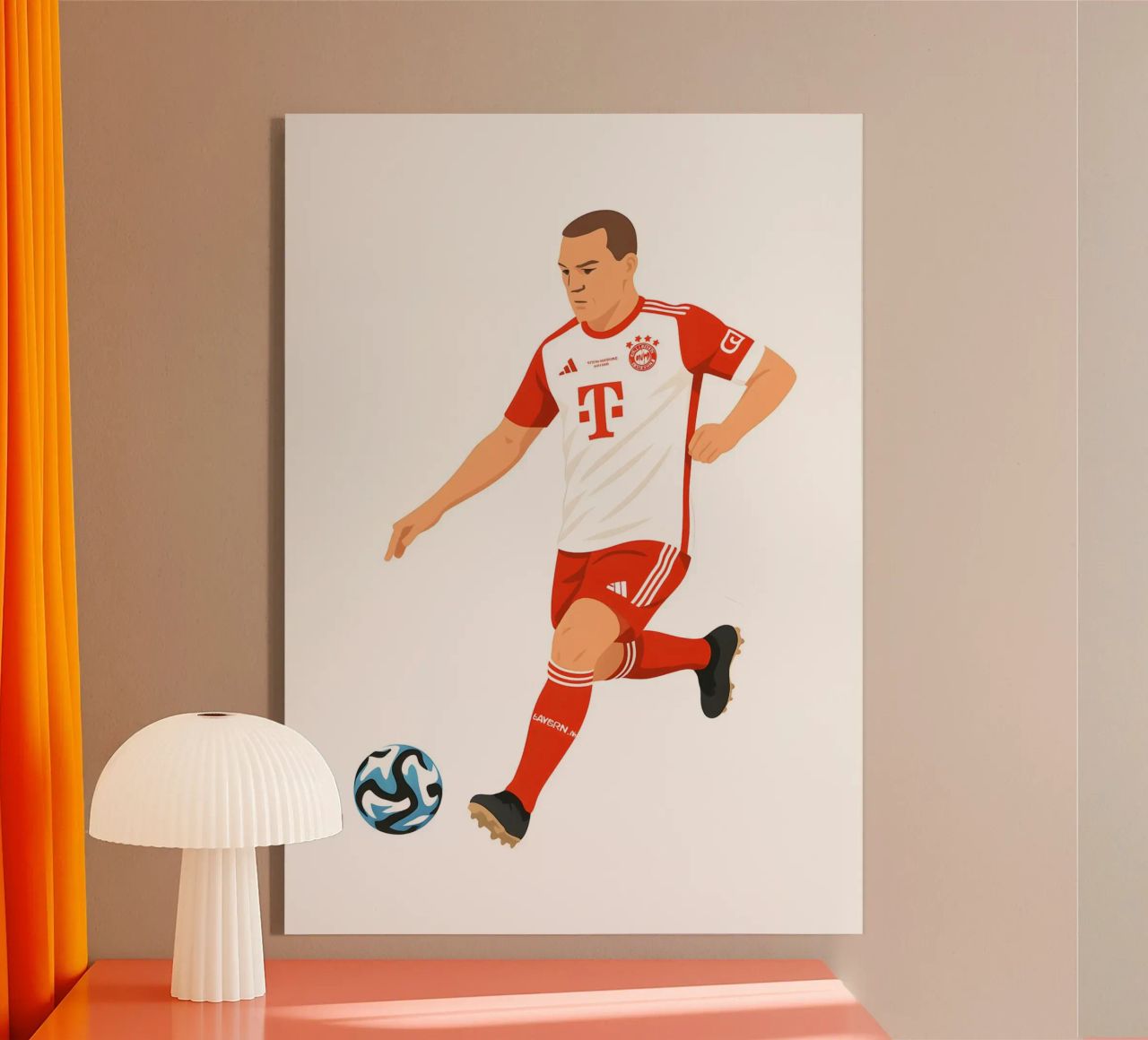 Joshua Kimmich Minimalist plexiglass da MoviesArt