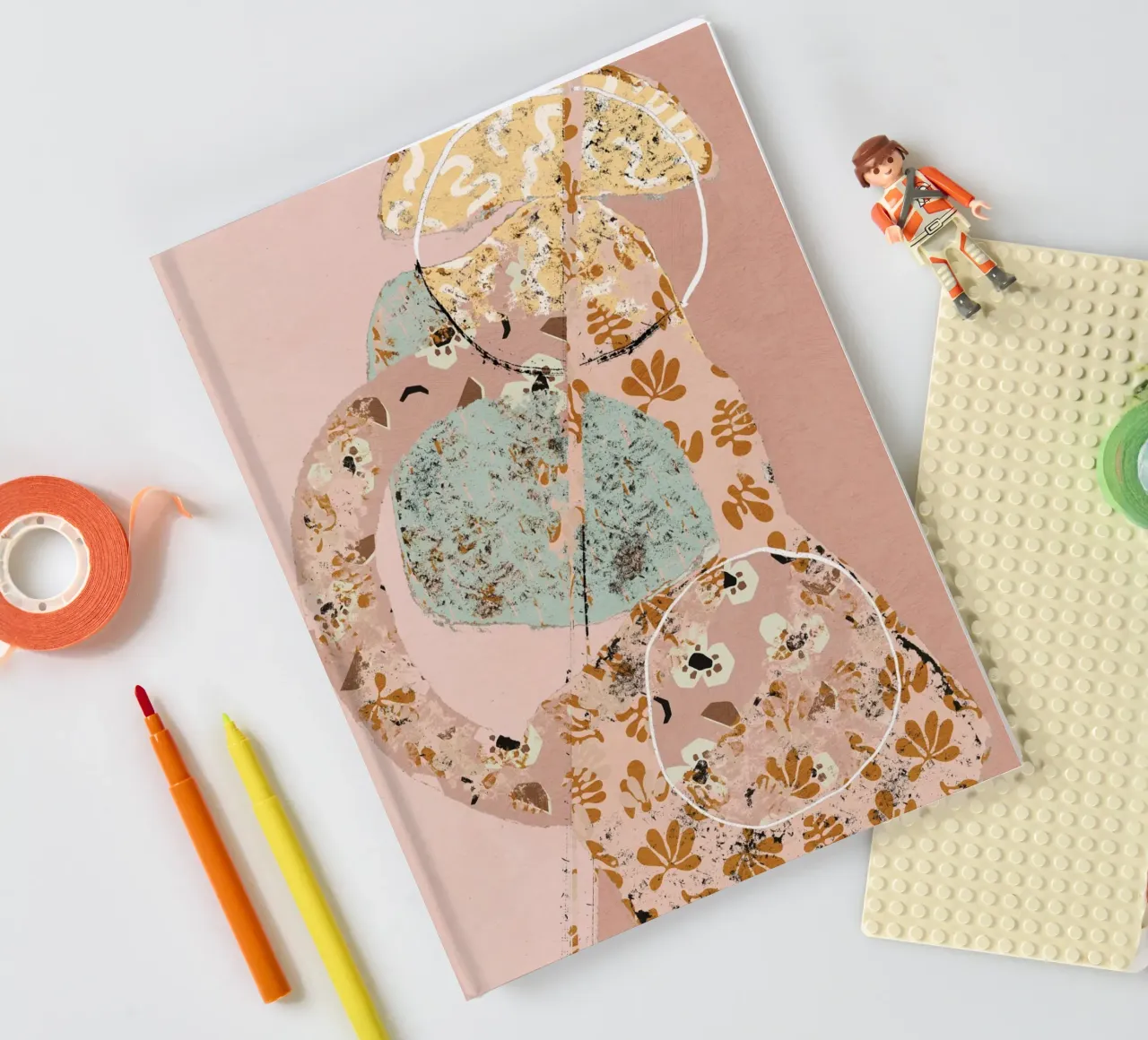 Pattern Play No 05 notebook by treechild