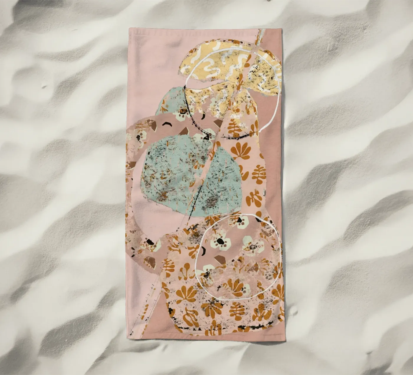 Pattern Play No 05 beach towel by treechild