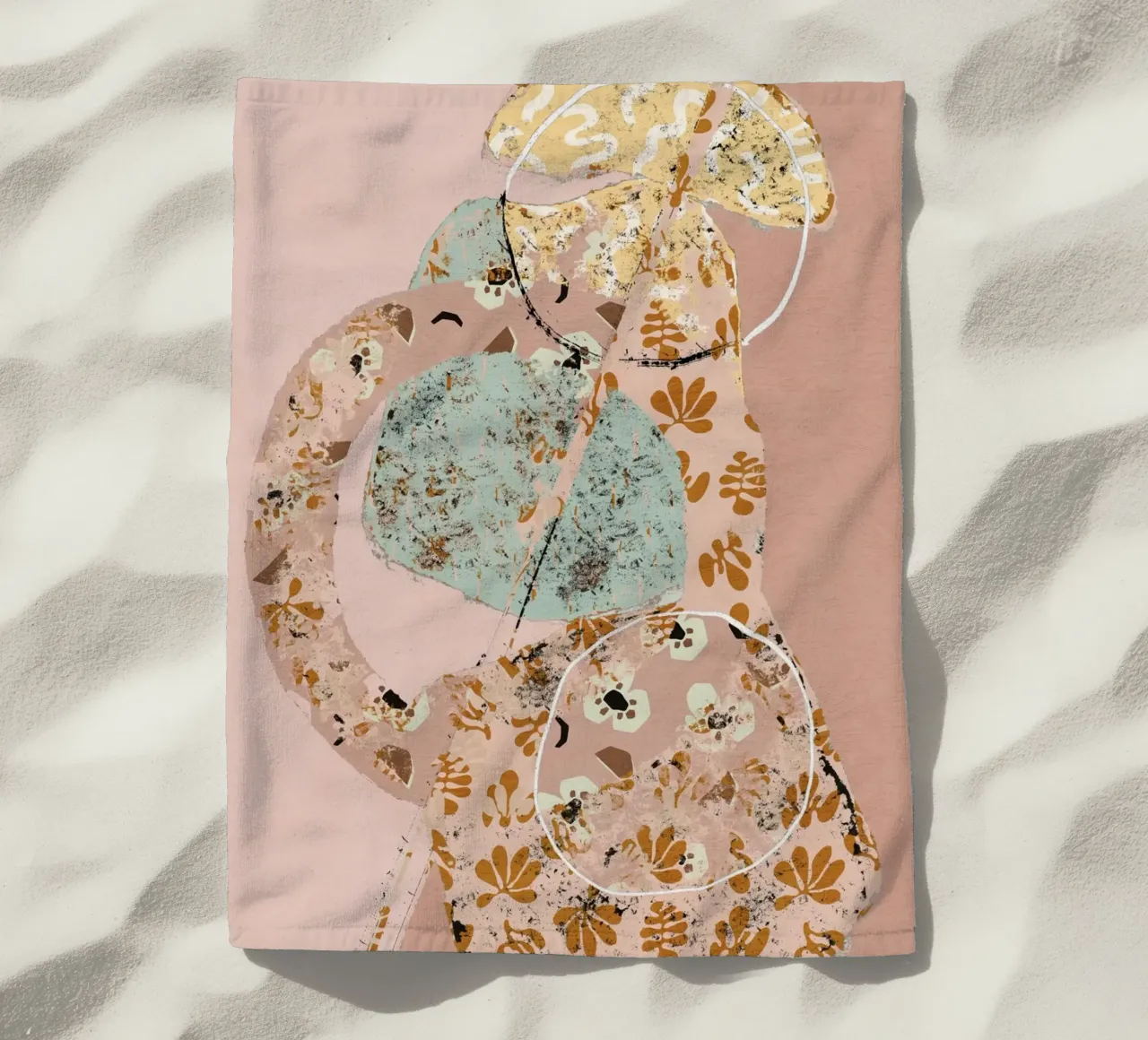 Pattern Play No 05 beach towel by treechild