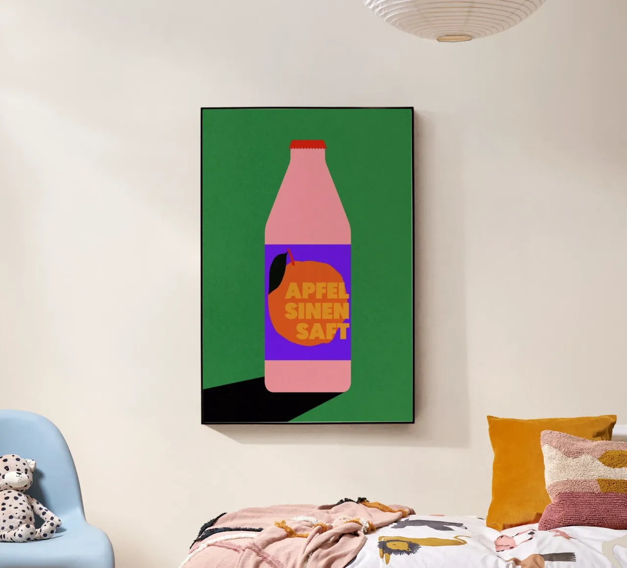 Apfel Sinen Saft plexiglass da Rosi Feist