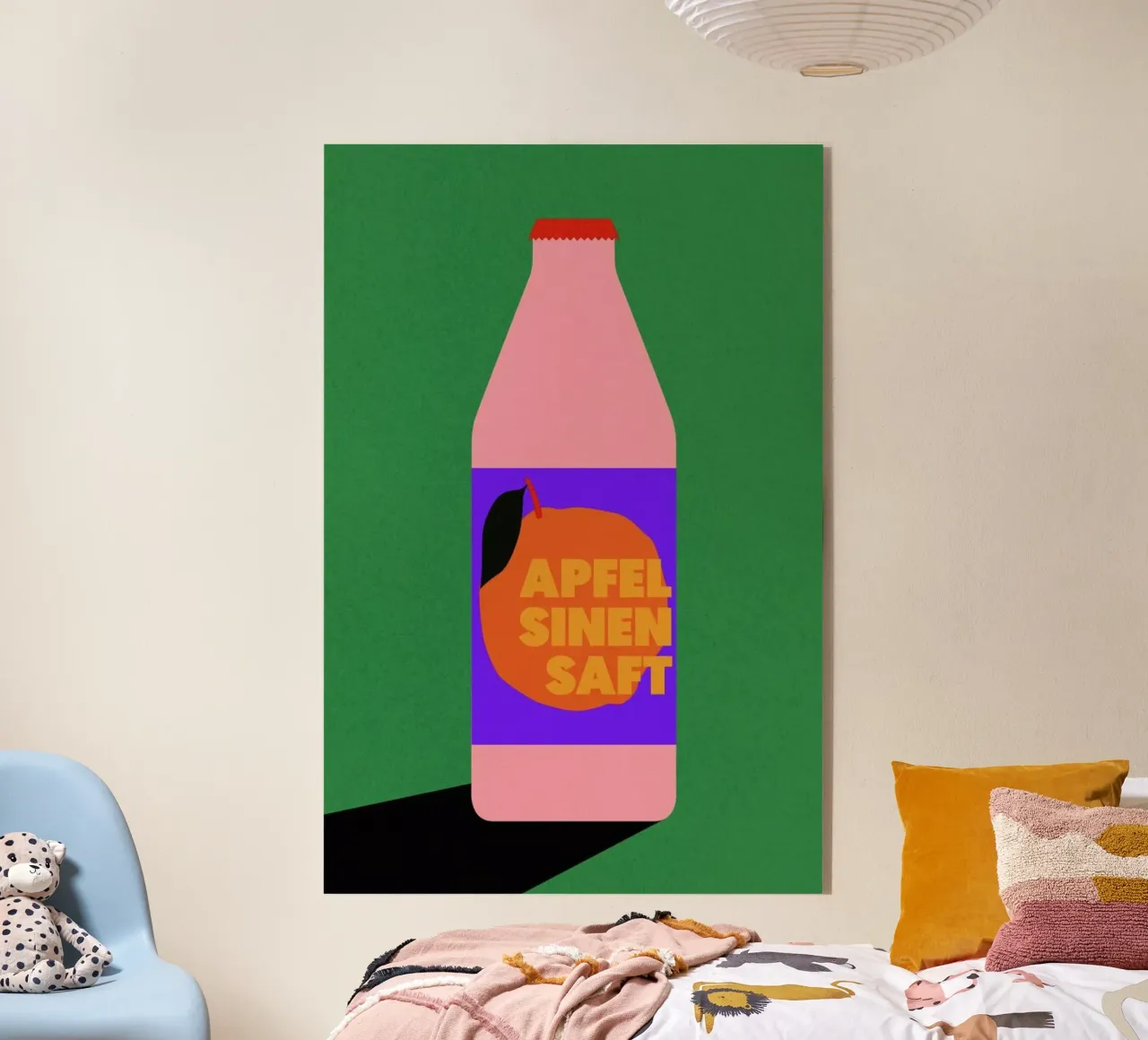 Apfel Sinen Saft plexiglass da Rosi Feist