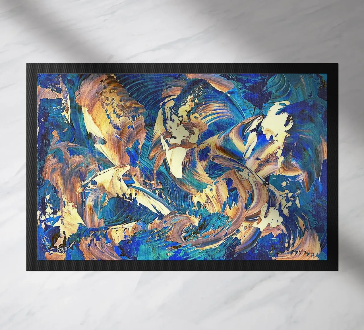 IDEAL GIFT 40 invers zerbino da Thierry Vobmann Abstract painting
