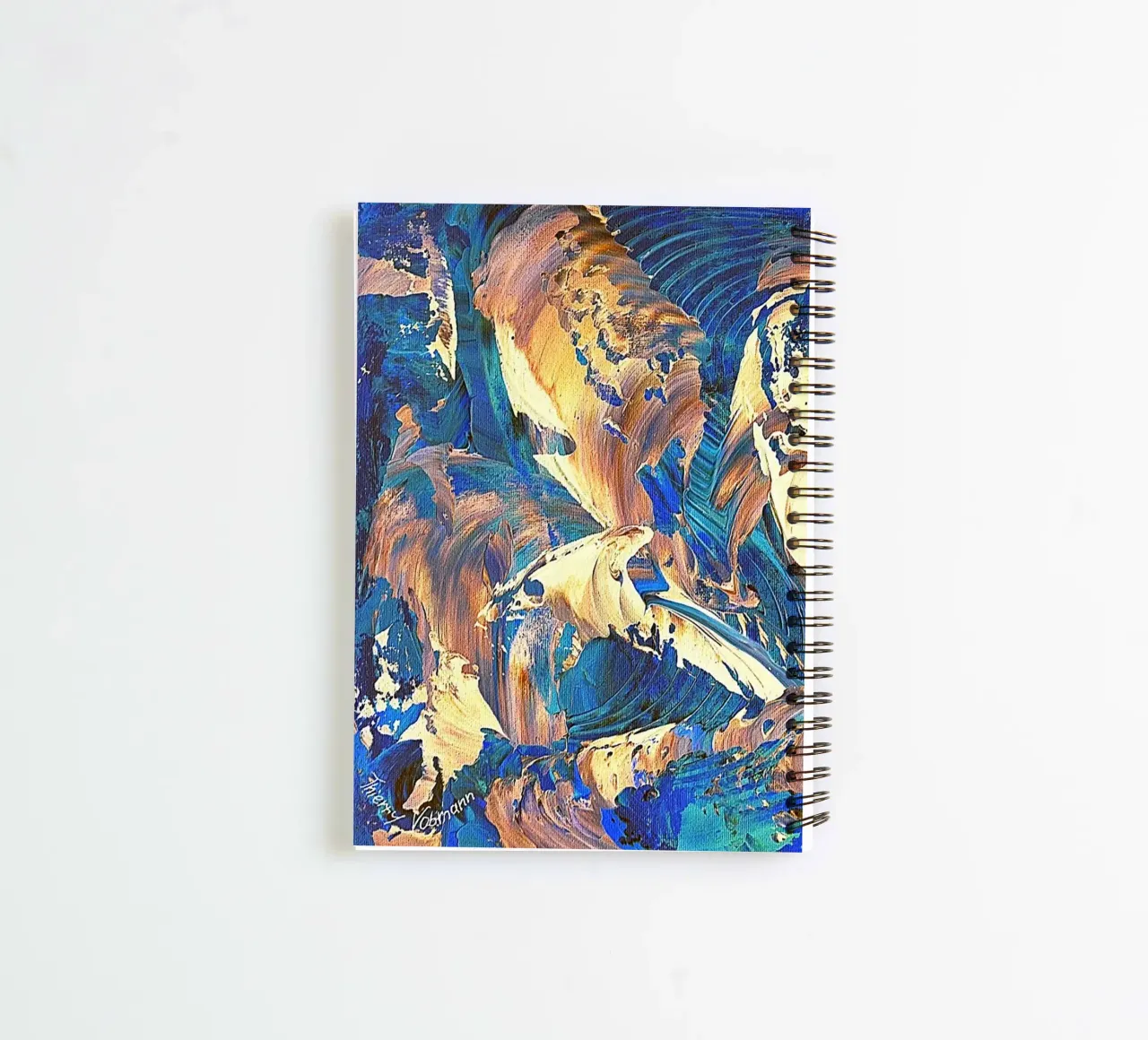 IDEAL GIFT 40 invers Ringbuch von Thierry Vobmann Abstract painting