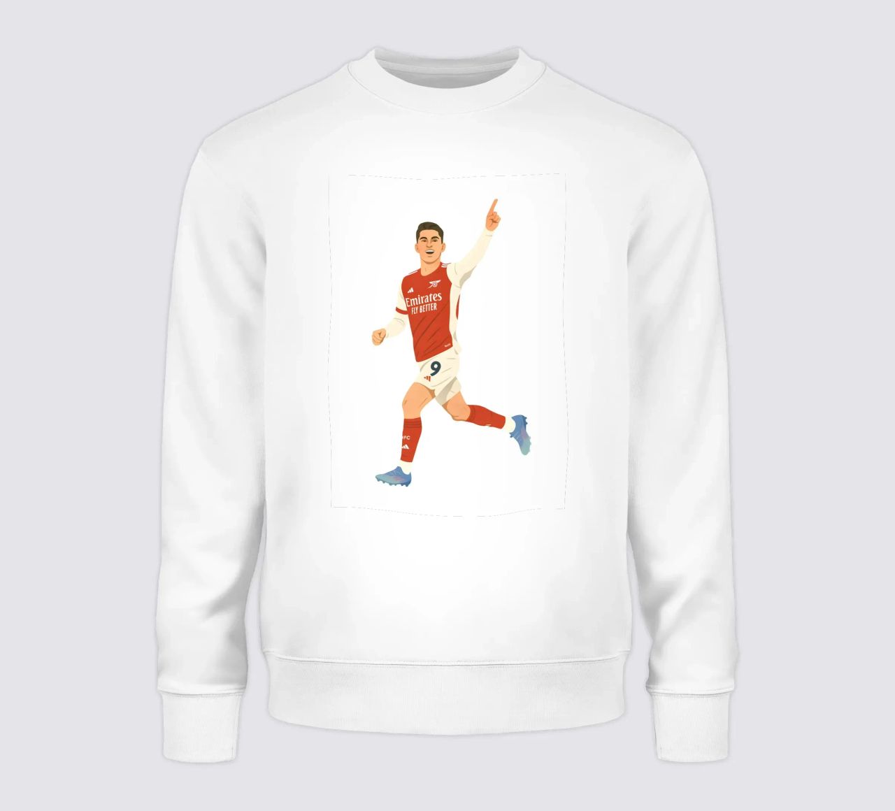 Kai Havertz Arsenal Minimalist felpa da MoviesArt