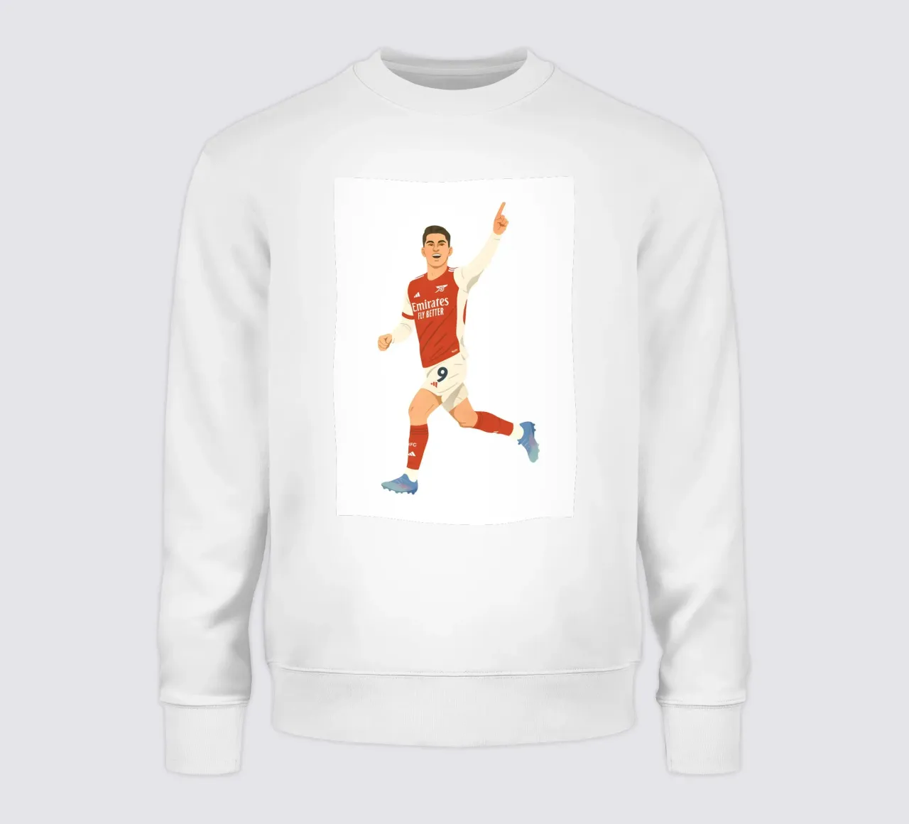 Kai Havertz Arsenal Minimalist felpa da MoviesArt