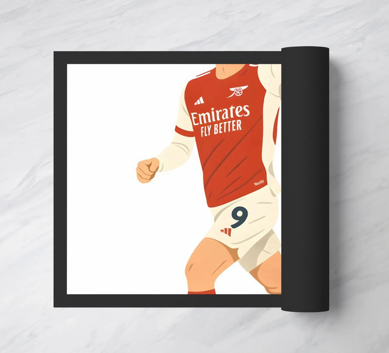 Kai Havertz Arsenal Minimalist zerbino da MoviesArt