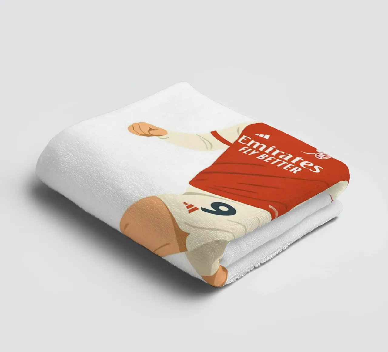 Kai Havertz Arsenal Minimalist asciugamano da bagno da MoviesArt
