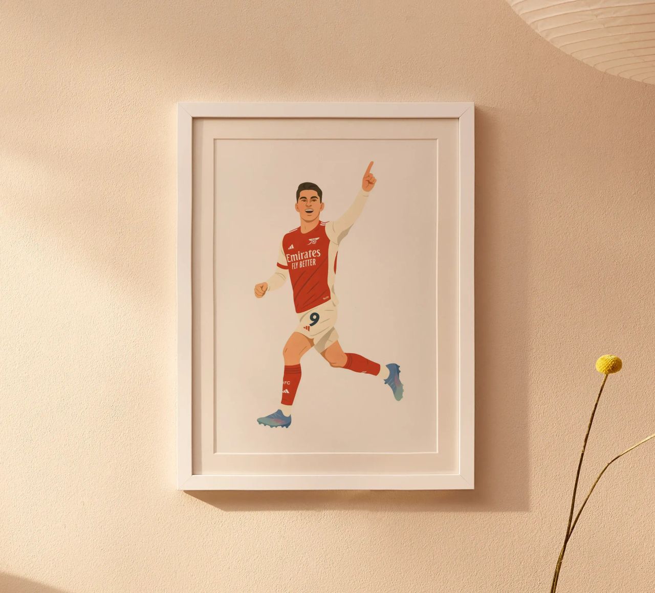 Kai Havertz Arsenal Minimalist poster van MoviesArt
