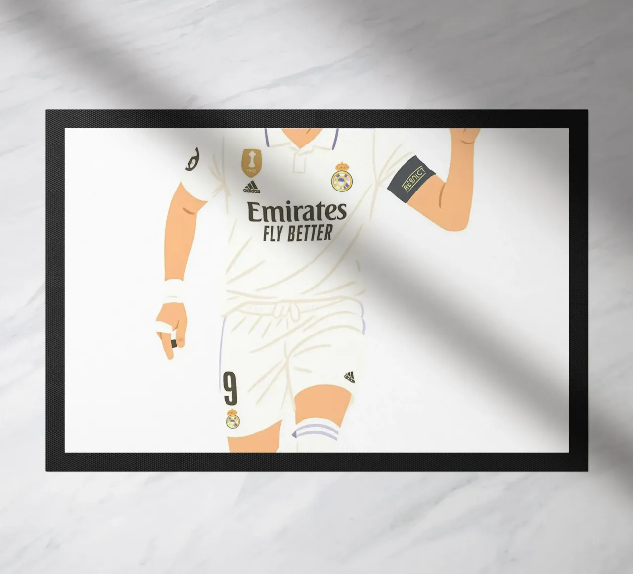 Karim Benzema Minimalist zerbino da MoviesArt
