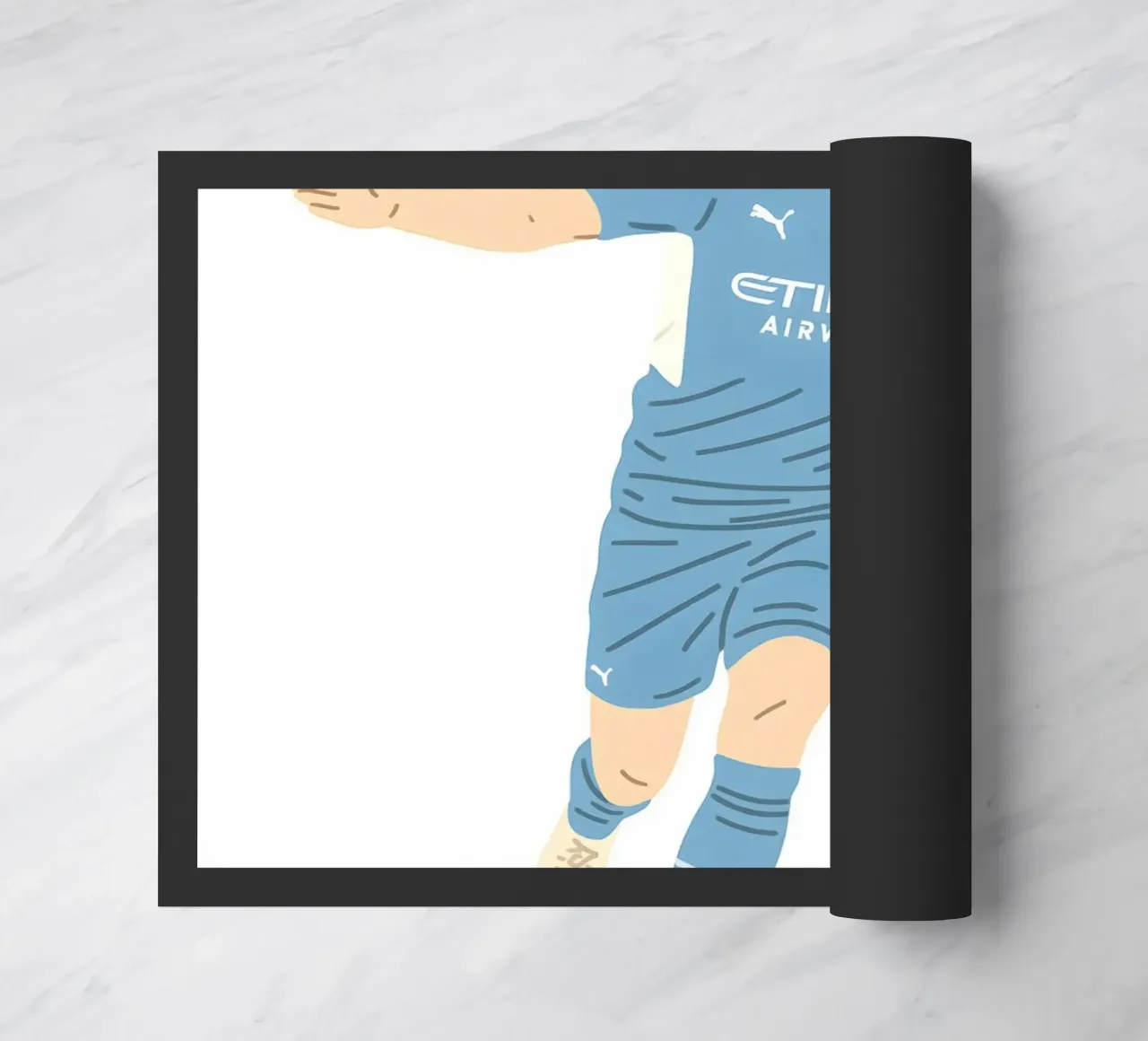 Kevin De Bruyne Minimalist zerbino da MoviesArt