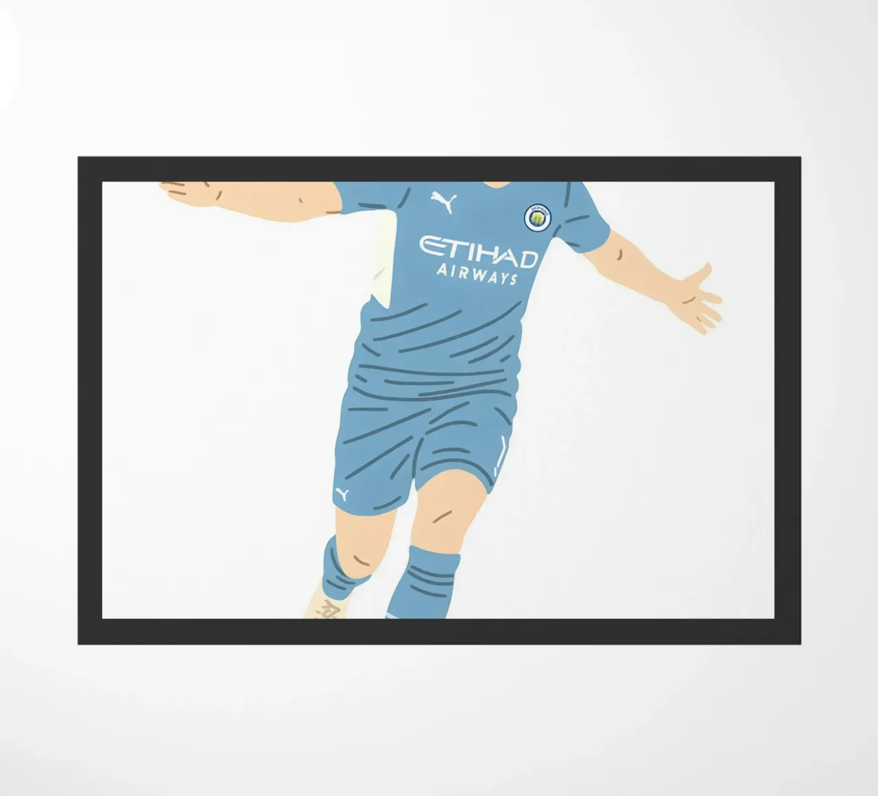 Kevin De Bruyne Minimalist zerbino da MoviesArt