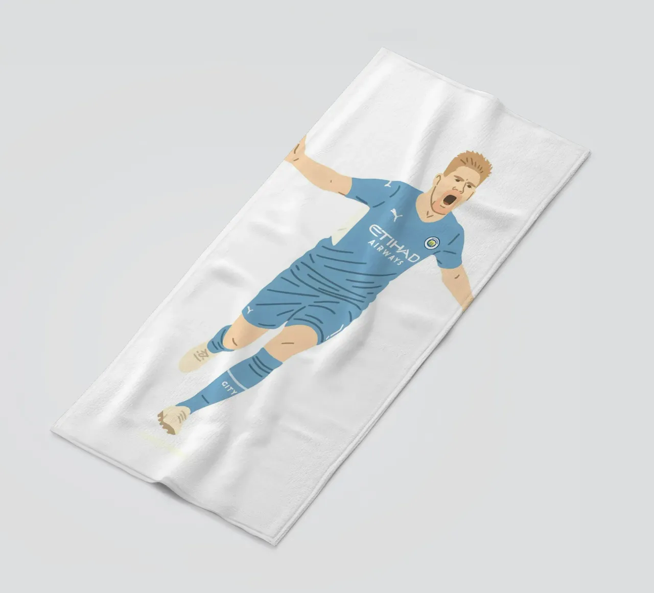 Kevin De Bruyne Minimalist telo mare da MoviesArt