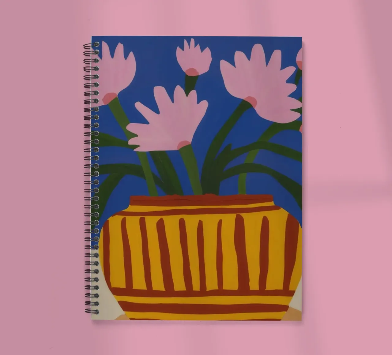 Medley del jardín crepuscular cuaderno de espiral de Terra Tone