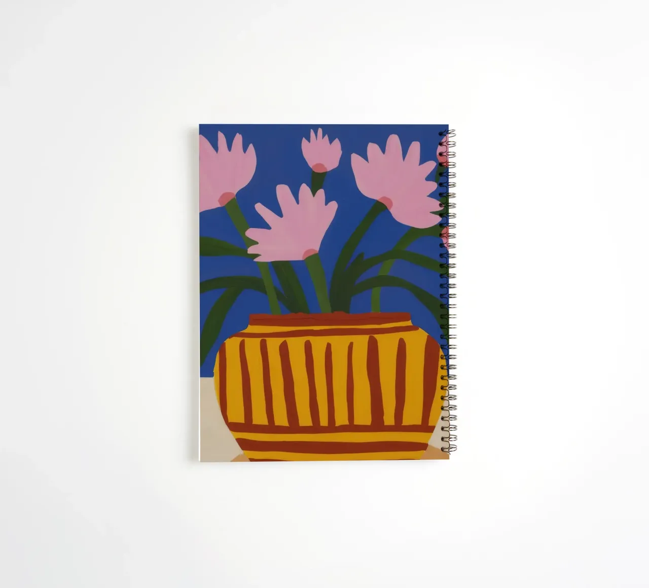 Medley del jardín crepuscular cuaderno de espiral de Terra Tone