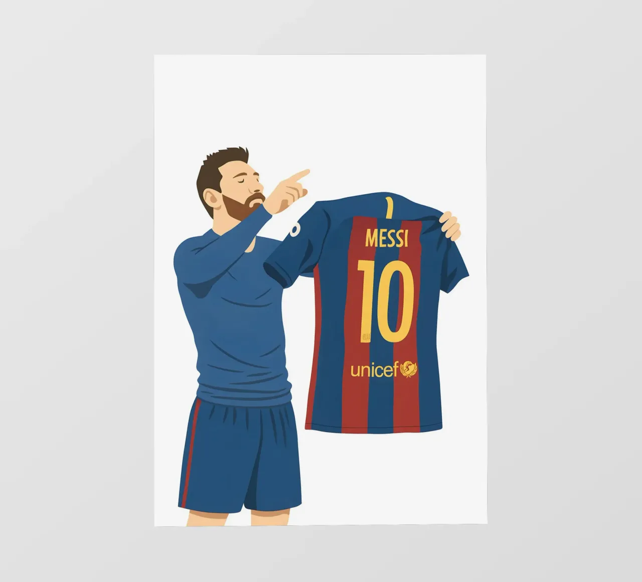 Lionel Messi Minimalist photo wallpaper by MoviesArt
