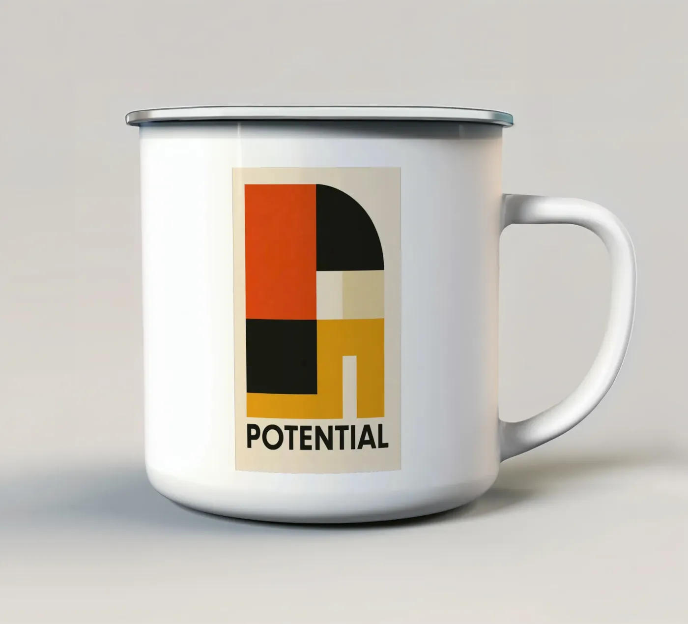 Potential emaille mok van Studio M