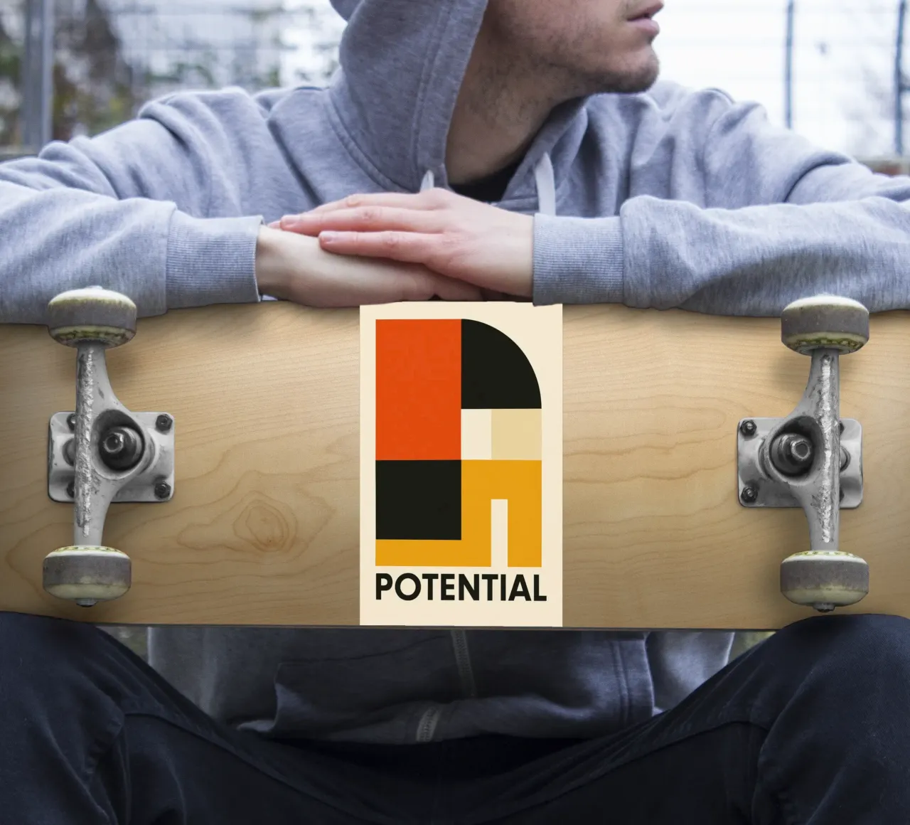 Potential sticker van Studio M