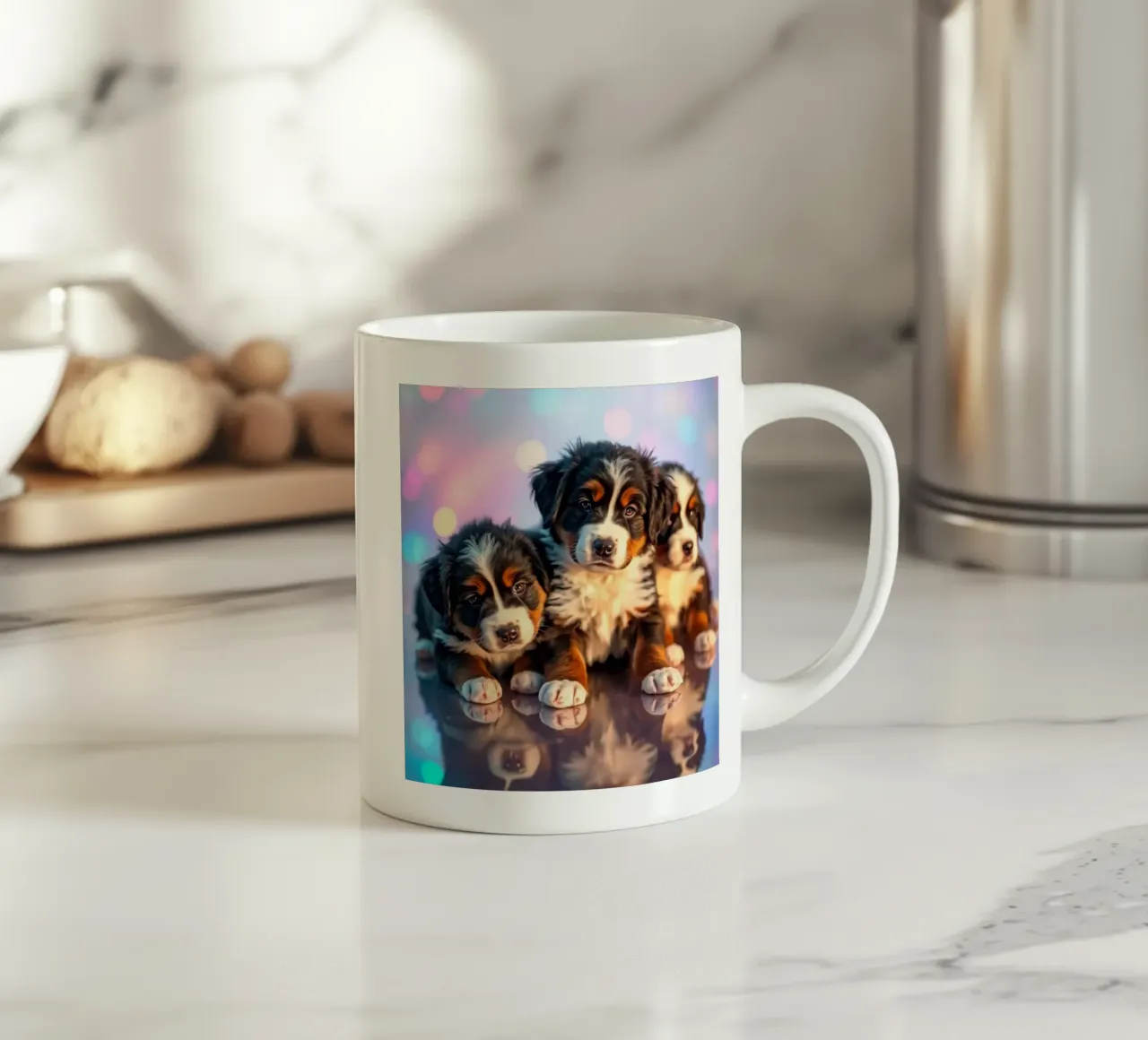 cuccioli carini #60 tazza in ceramica da Yumis.Beargang.and.Me