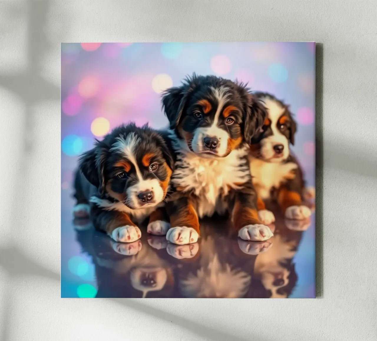 cuccioli carini #60 tela con Cornice a cassetta da Yumis.Beargang.and.Me